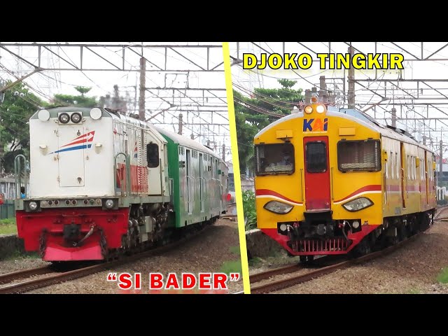 KERETA BARU DI DEPOK ??!! Kereta Luar Biasa Kirim KERETA BANDUL & KRD NR DJOKO TINGKIR ke Dipo Depok