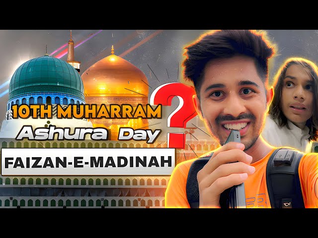 10Th Muharram | Ashura Day | Hasan Raza Qadri At Faizan-E-Madinah | DawateIslami | Karachi | Vlog 46