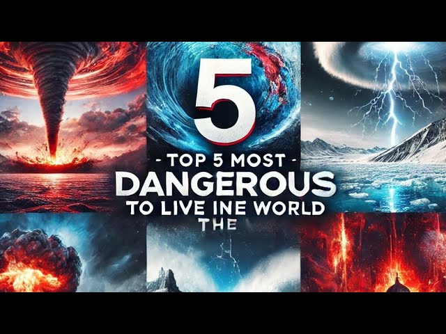 The Top 5 most dangerous countries to live in the world