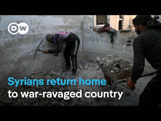 What will it take to rebuild Syria? | DW News