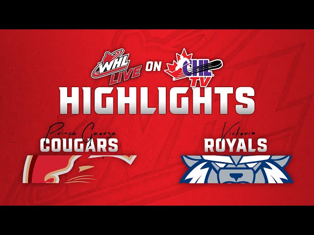 Prince George Cougars at Victoria Royals 02/21 | WHL Highlights 2024-25