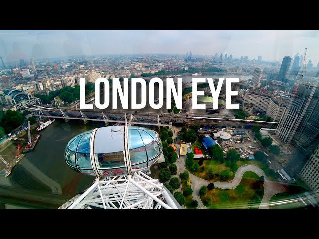 London Eye 🇬🇧 | The Tallest Ferris Wheel in Europe | My Trip | 4K