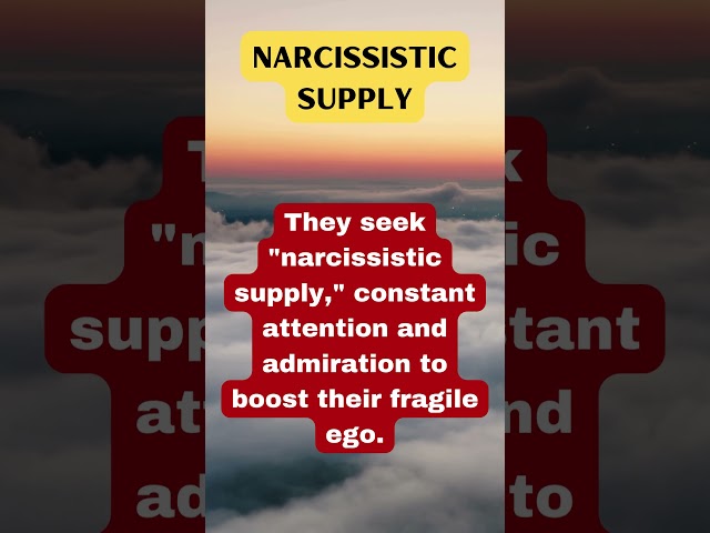 "Narcissistic Supply EXPLAINED: How They Control and Manipulate You"