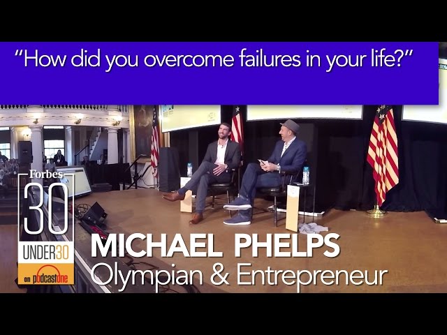 Forbes 30 Under 30 Summit | Michael Phelps | Q2 How did you overcome failure in your life? 360°