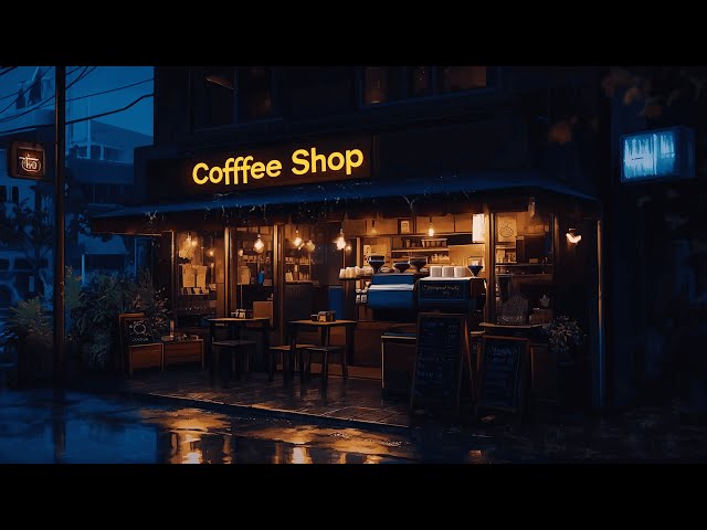 Lofi Hip Hop Beats 🎶 1980s & 90s Cozy Coffee Shop & Nostalgic Late Night Coffee ☕ Lofi Rain Playlist