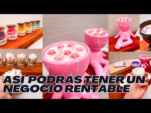 Cómo Hacer Negocios de Velas Aromáticas EXITOSOS