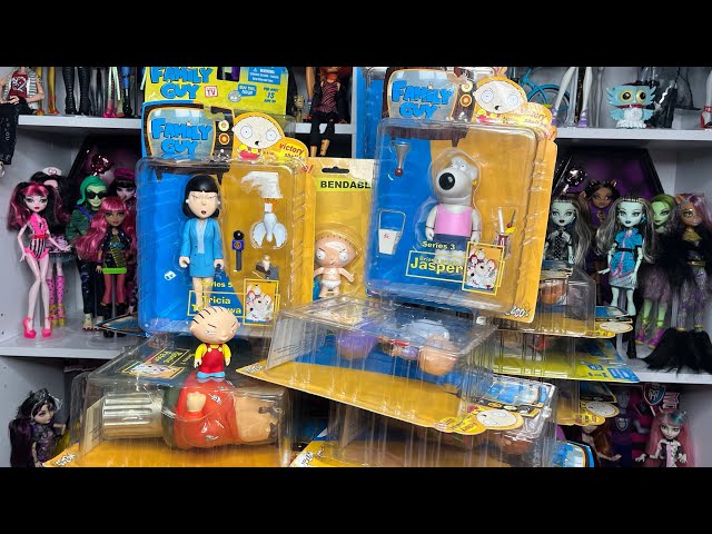 HUGE Family Guy Figure Haul Stewie Peter Lois Griffin & more