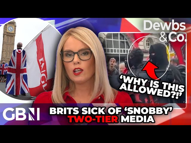 'WHY is this allowed?' Antifa runs RIOT yet 'SNOBBY' media SNEERS at Brits worried about immigration