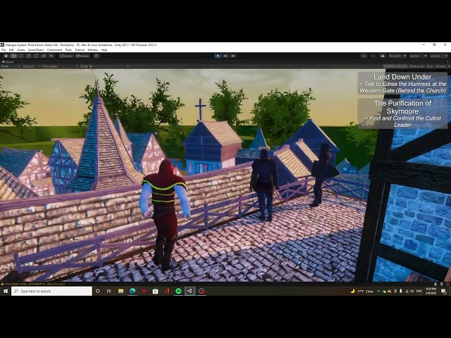 The Plight of Skymoore (FULL RELEASE V1.0) | Unity Immersive Town Walkthrough