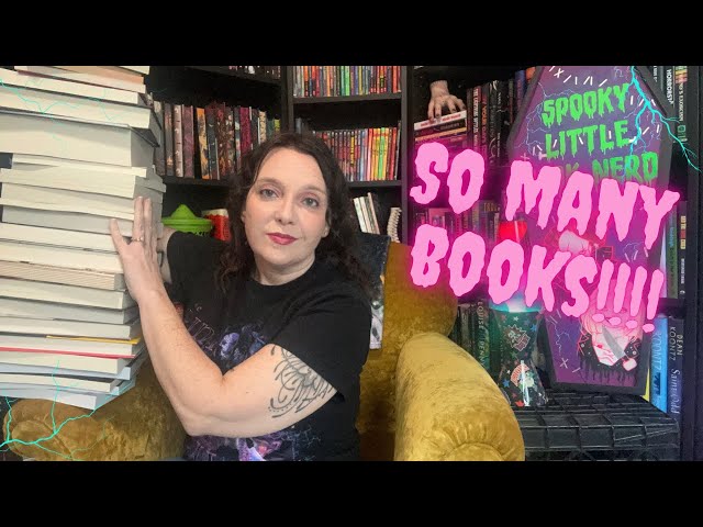 Huge Horror Book Haul! 30+ New Releases, ARCs, Special Editions, Manga, & Extreme Horror!