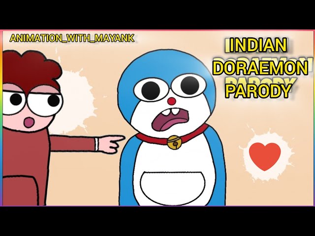 Indian Doraemon Nobita Parody ft Indian cartoon | Parody @ANIMATION_WITH_MAYANK