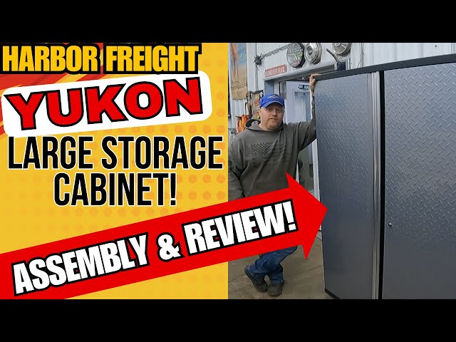 Yukon storage cabinet review and assembly #harborfreight #garage #organize #review