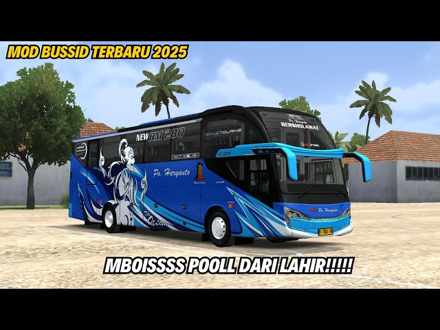 RILIS!! BUS PO HARYANTO SKYLANDER SHD HINO RM280🎉MBOISS POL DARI LAHIR!! || MOD BUSSID TERBARU 2025