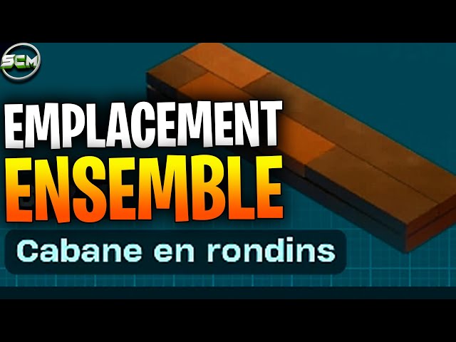 Comment Ajouter des Pièce des Ensemble Cabane en Rondin et Fête Hivernale Lego Fortnite, Emplacement