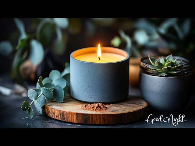 Night by Candlelight 🌙 Slep Piano Music & Relaxing Piano Melodies for Peaceful Sleep and Relaxation