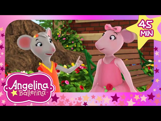 Angelina's New Ballet School Adventures | Cartoons For Kids | Full Episodes | Angelina Ballerina