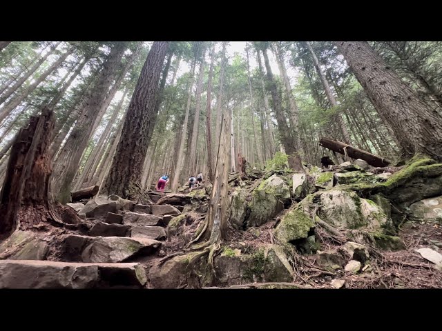 POV ASMR | Hiking Grouse Mountain in Vancouver BC