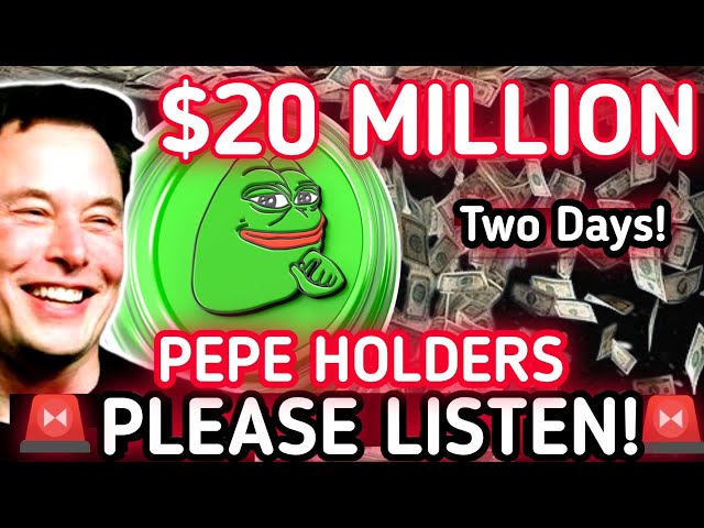 Pepe Price Forecast EXPOSED | Why Overlooked Memecoin Pepe Is Bullish Again | HUGE NEWS UPDATE