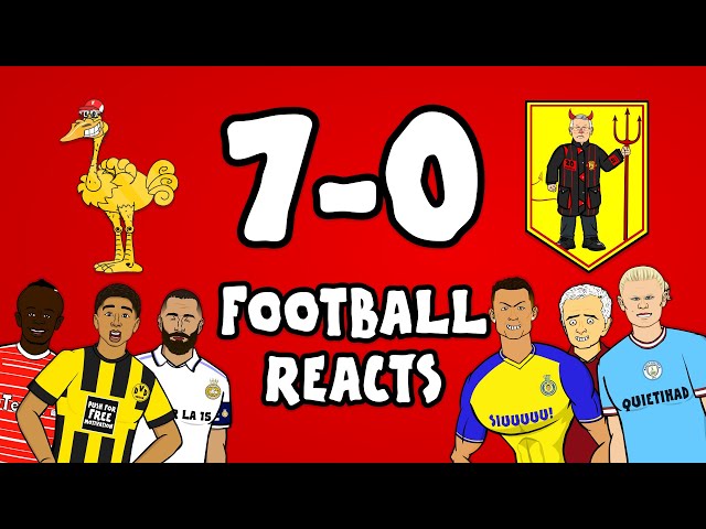 7-0! Liverpool vs Man Utd - Football Reacts!