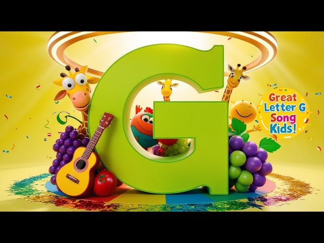 Letter G Song | Nursery Rhyme for Kids | Sing Along & Dance! | KID Club