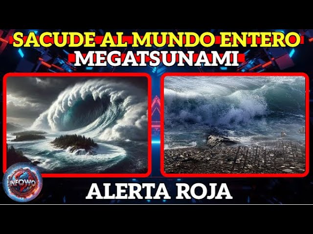 EXTRAÑO FENOMENO GEOLOGICO CAUSA MEGATSUNAMI DE MAS DE 200 METROS