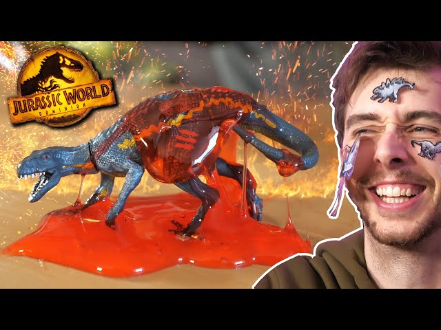 JURASSIC WORLD SLIME EGGS ARE A NIGHTMARE!!! - Jurassic Unboxing