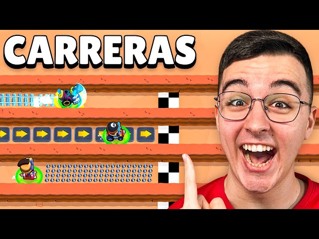 Los MEJORES MINIJUEGOS DE CARRERAS en BRAWL STARS 🤣🚨