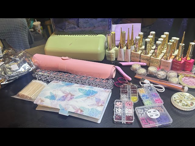 Temu nail haul (first video)