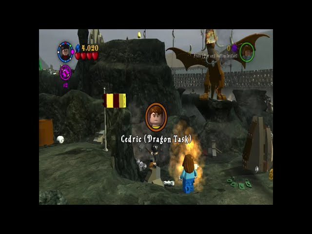 LEGO Harry Potter: Years 1-4 - Reducto Spell and The First Task No Commentaries