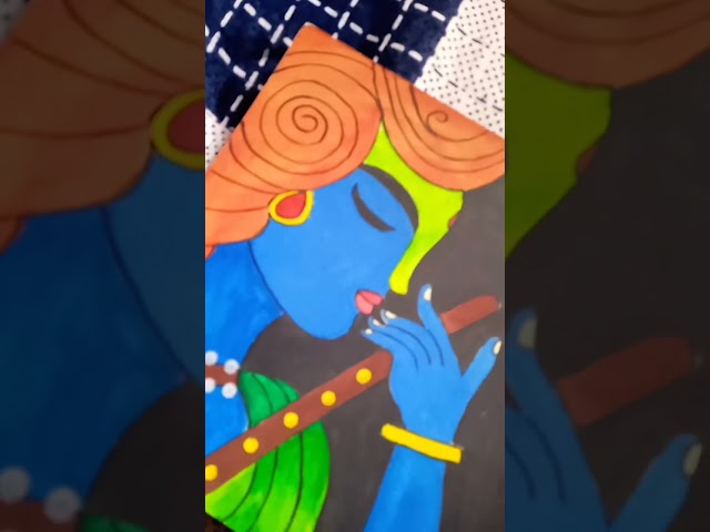 #radha krishna painting #artsywish # shorts