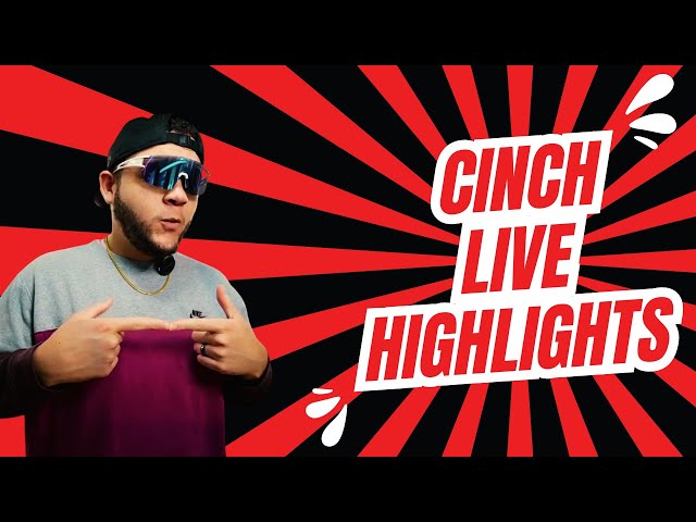 Cinch Livestream Highlights Pt 1.