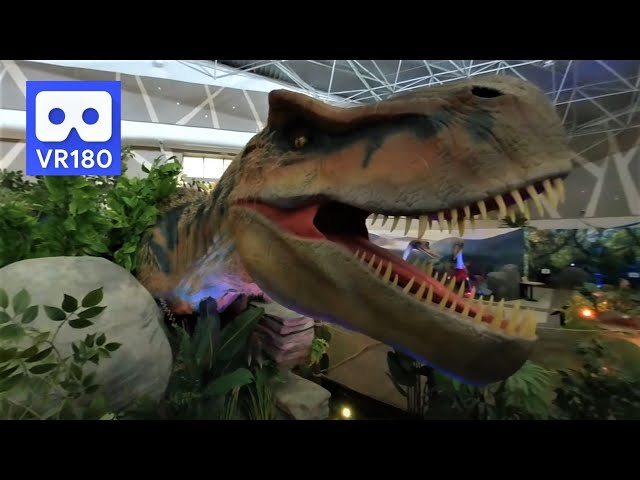 3D 180VR 4K Jurassic World Dominion Dinosaur Forest Giant Tyrannosaurus Rex T-Rex