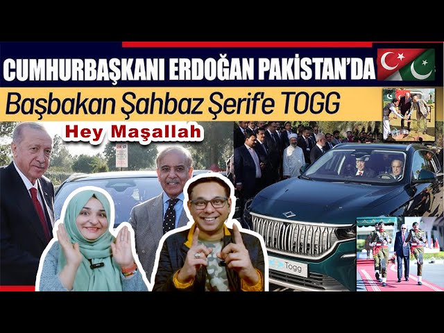 Pakistani Reacts 🇵🇰🇹🇷 Cumhurbaşkanı Erdoğan, Pakistan Başbakanı Şerif'e Togg Hediye Etti