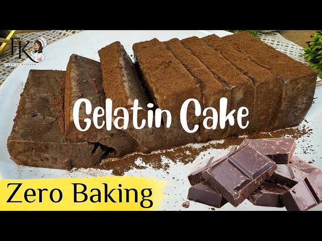 Super Easy Gelatin Cake | No Baking | Almost Ready in Minutes @FoodiesKitchen777