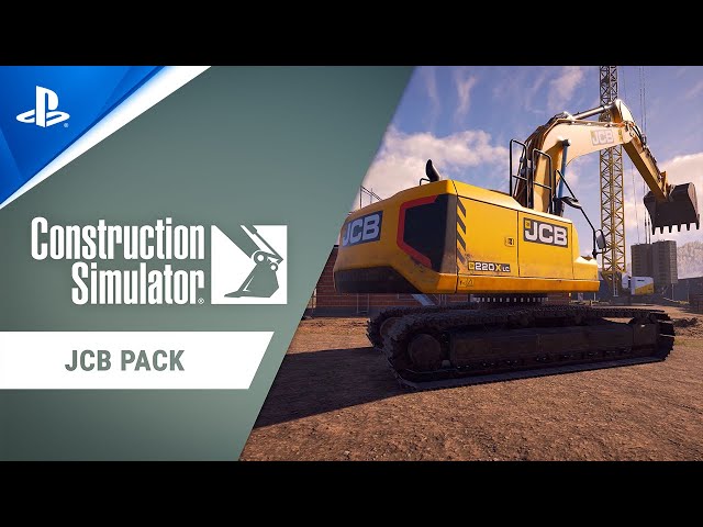 Construction Simulator - JCB Pack Release Trailer | PS5 & PS4 Games