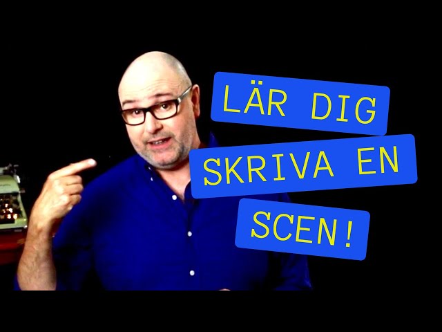 Romanskrivarskolan #2: Scenen