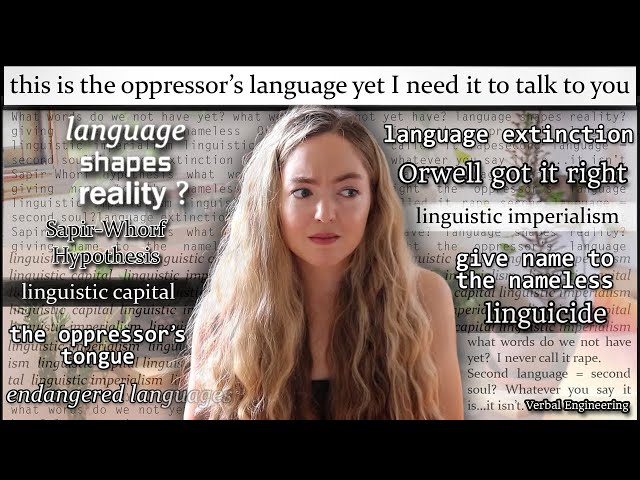 The Oppressor's Language, Yet I Need It To Talk To You