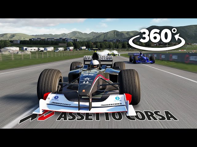 360° F1 Top speed onboard in Assetto Corsa VR Experience