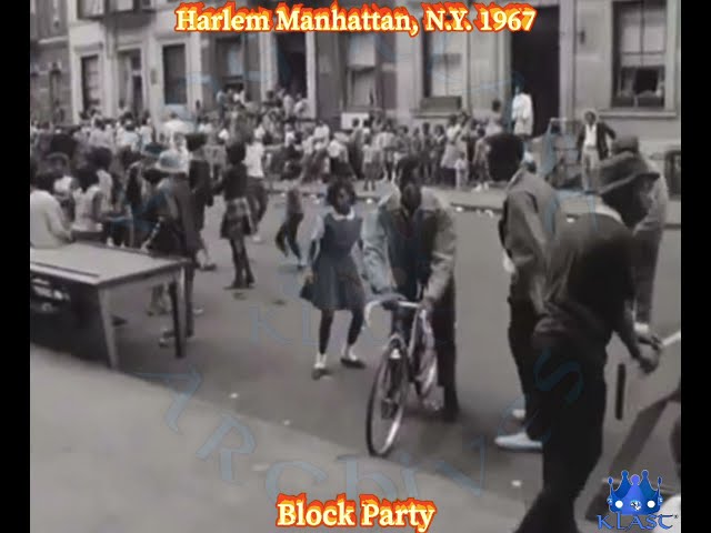 Harlem Manhattan, N.Y. Block Party 1967