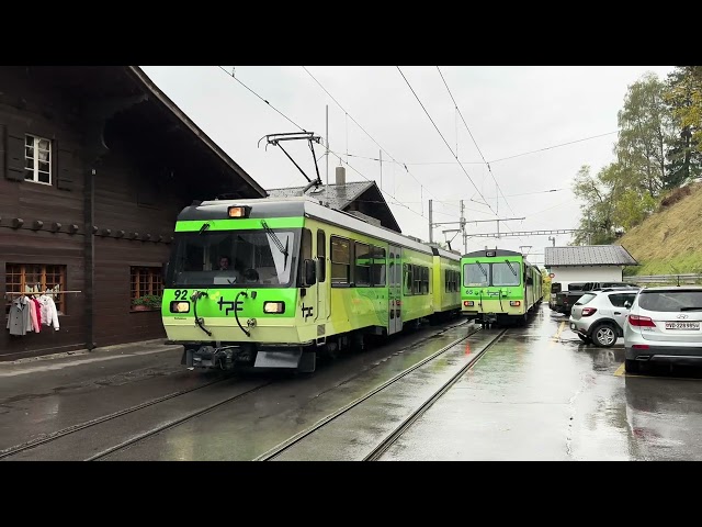 Suisse Compilation train Tpc principalement sur la ligne Bex - Villard sur Ollon (2023)