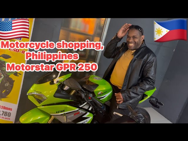 Motorcycle shopping, Philippines Motorstar GPR 250