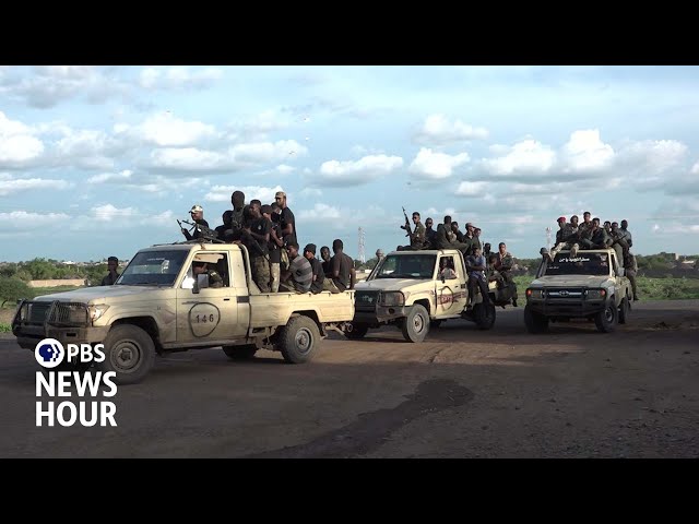 Sudanese teachers and shopkeepers join the fight against rebels in nation's civil war