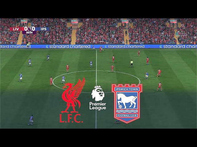 LIVERPOOL vs IPSWICH TOWN / PREMIER LEAGUE 2024/25