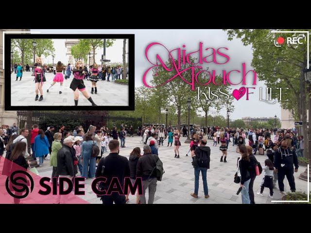 [KPOP IN PUBLIC PARIS | SIDE CAM] KISS OF LIFE (키스오브라이프) - MIDAS TOUCH DANCE COVER [BY STORMY SHOT]