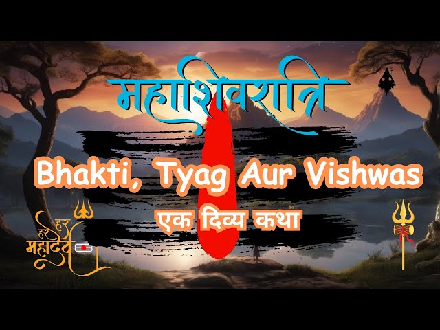 Mahashivratri Ki Kahani Bhakti, Tyag Aur Vishwas - Ek Divya Katha