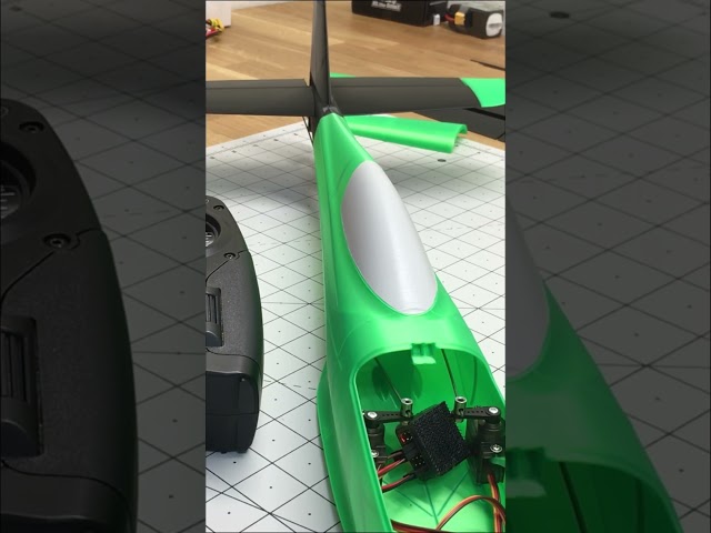 100mph 3D Printed Racing Plane #shorts #3dprinted