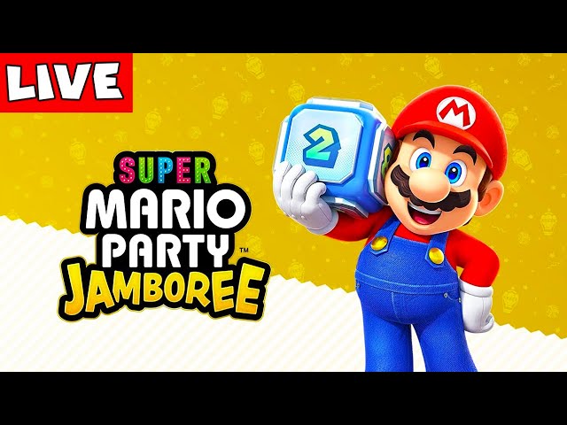 🔴Super Mario Party LIVE: Jamboree Madness! 🎲 Fun, Friends & Mini-Games!