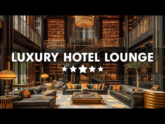 Luxury Hotel Lounge Music - Relaxing Jazz Saxophone Instrumental Music - Soft Jazz Background Music