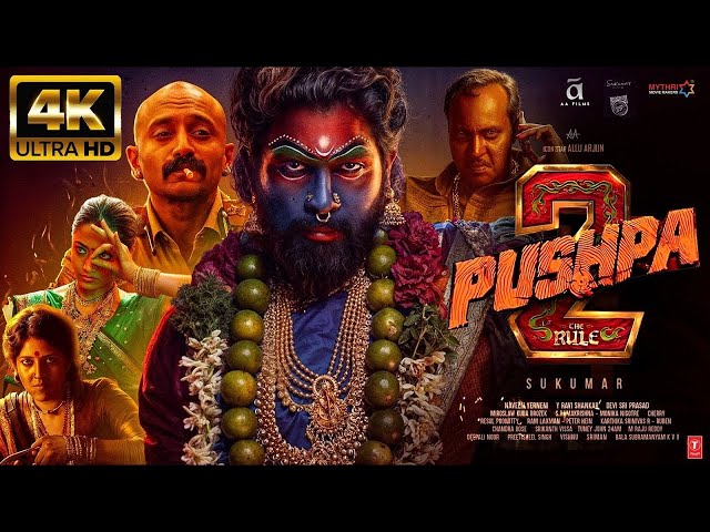 Pushpa 2 Full Movie In Hindi Dubbed | Allu Arjun, Rashmika Mandanna, Fahad Faasil | New South Movie