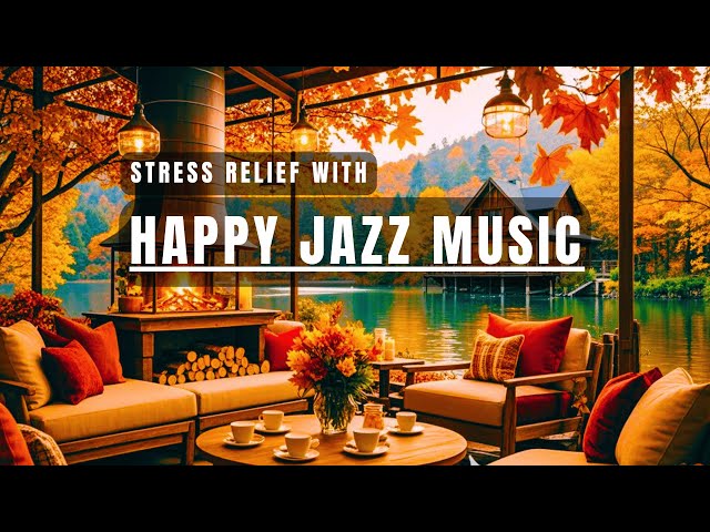 Stress Relief with Smooth Piano Jazz Music ☕ Cozy Coffee Shop Ambience & Jazz Relaxing Music